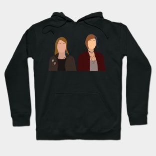 Life is Strange Before The Storm Chloe and Rachel Digital Art Sticker Hoodie